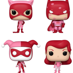 Set mini figurine Funko Pocket POP! DC Comics: Batman - Happy Valentine's Day Box
