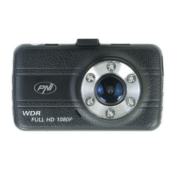 Camera auto PNI Voyager S1250 , cu DVR, Full HD 1080p, LCD 3", G-senzor, Card microSD 16Gb inclus