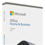 Licenta retail Microsoft Office 2021 Home and Business English Medialess, Microsoft