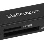 Card reader, StarTech, USB 3.2, Negru