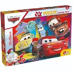 Puzzle 2 in 1 Lisciani Disney Cars, M-Plus, 24 piese, 