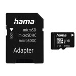 Card de Memorie Hama 32GB Micro SDHC Clasa 10 UHS-I/U1 V10 cu Adaptor SD, 
