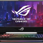 Laptop Gaming ASUS ROG GL504GV cu procesor Intel® Core™ i7-8750H pana la 4.10 GHz, Coffee Lake, 15.6", Full HD, IPS, 144Hz, 8GB, 1TB Hybrid FireCuda + 256GB SSD, NVIDIA GeForce RTX 2060 6GB, Free DOS, Black
