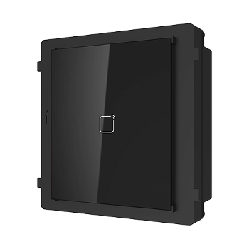 Modul cititor de card EM pentru videointerfon modular Hikvision DS-KD-E;deschidere usi cu card acces EM 125 KHz (cardurile nu, Hikvision