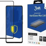 Folie ecran 3MK HardGlass Max Lite, pentru Samsung Galaxy A23, Full Cover, Claritate HD, Negru, 3MK