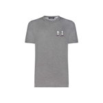 Dolce & Gabbana Dg Family Patch T-Shirt Grey