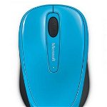 Mouse Wireless GMF-00271, Microsoft Mobile 3500, Blue Track, USB, albastru, 162.39