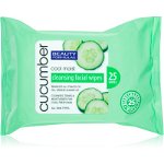 Beauty Formulas Cucumber servetele pentru curatare cu extracte de castravete 25 buc, Beauty Formulas