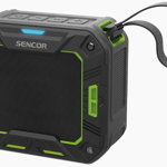 Boxa Portabila Sencor SSS 1050 BT, Bluetooth, 5 W (Negru/Verde)