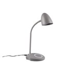 Lampă de masă gri cu LED (înălțime 38 cm) Load - Trio