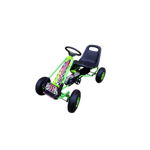 Kart cu pedale Gokart, 3-7 ani, roti gonflabile, G1 R-Sport - Verde, R-Sport