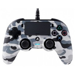 Controller Nacon - Wired Compact Controller, Camo Grey (PS4/PC)
