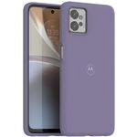 Motorola Capac protectie spate Motorola Premium Soft Case pentru Moto G32 Violet Daybreak, Motorola