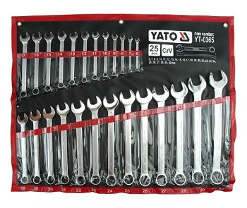 Set chei combinate Yato YT-0365, 6-32 mm, 25 bucati, 