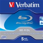 Blu-ray disc Verbatim 50GB 6x wide printabil carcasa 1 bucata, no ID
