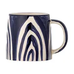 Bloomingville cană Shama 515 ml culoarea bleumarin, Bloomingville
