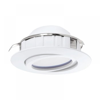 Spot incastrat dimmabil LED Pineda 6W 500lm 3000K D84mm/alb D84mm