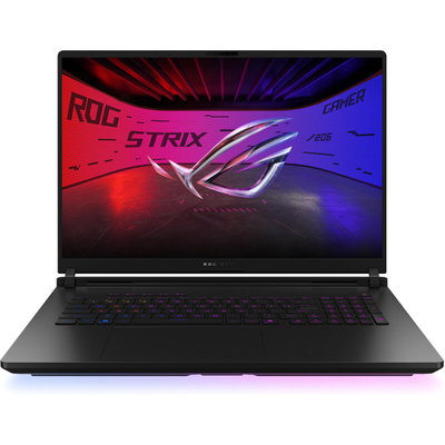 Laptop Gaming Asus ROG Strix SCAR 18 G835LX-SA063, Intel Core Ultra 9 275HX, 18" WQXGA, Mini LED, 32GB RAM DDR5, 2TB SSD, NVIDIA GeForce RTX 5090, Fara Sistem de operare, Black