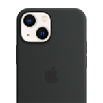 iPhone 13 mini Silicone Case MagSafe Midnight, apple