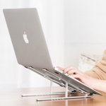 Stand universal laptop Tech-Protect Aluminium Silver, TECH-PROTECT