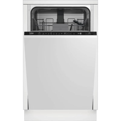 Masina de spalat vase Beko BDIS38020Q - Masina de Spalat Vase Complet Incorporabila, 10 seturi, 45 cm, Clasa E, Motor Inverter