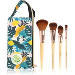 So Eco Natural Travel Brush Set set de călătorie cu pensule, So Eco