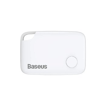 Dispozitiv anti-pierdere Smart Baseus T2 cu snur, Bluetooth, Alb