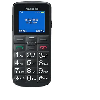 Panasonic KX-TU110 4.5 cm (1.77) Black Feature phone, Panasonic