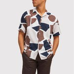 Jack&Jones PREMIUM Cămașă Abstract 12211724 Colorat Relaxed Fit, Jack&Jones PREMIUM