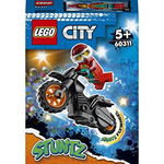 LEGO City Motocicleta de cascadorie pentru pompieri 60311