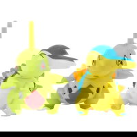 Set 2 figurine de actiune Pokemon S10 Cyndaquil amp Larvitar, Pokemon