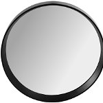 Oglindă rotundă Loft 39 cm Negru JZ-01, Tutumi