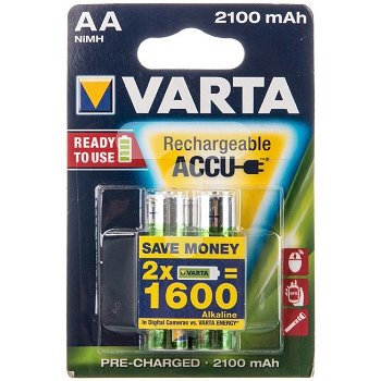 Acumulator R6 (AA) 2100mAh Ready2Use 2buc/blister Varta, Varta