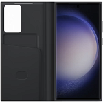 Husa Smart Clear View Cover pentru Galaxy S23 Ultra, EF-ZS918CBEGWW - Black, Samsung