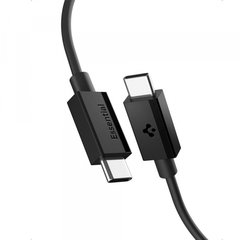 Cablu de date si incarcare USB-C la USB-C, 2 m, Spigen, culoare Negru, ACA08720