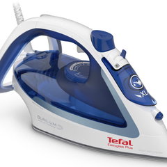 Tefal Fier de calcat abur Tefal FV5736E0, Easygliss Plus, 2500W, alimentare continua 45g/min, rezervor apa 270ml, talpa Durilium Airglide, oprire automata, Albastru, Tefal Tefal Fier de calcat abur Tefal FV5736E0, Easygliss Plus, 2500W, alimentare continua 45g/min, rezervor apa 270ml, talpa Durilium Airglide, oprire automata, Albastru, Tefal