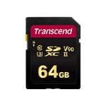 64GB SDXC 700S CL10 UHS-II U3, Transcend