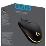 Mouse Logitech G203 Lightsync Black PC