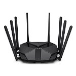 Router Wireless Mercusys MR90X, AX6000, Wi-Fi 6, Port 2.5 Gbps (Negru), TP-LINK