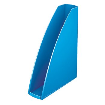 Suport vertical, albastru metalizat, LEITZ Wow