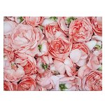 Tablou flori trandafiri roz - Material produs:: Poster pe hartie FARA RAMA, Dimensiunea:: 60x80 cm, 