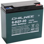 Acumulator CHILWEE 6-DZF-20 DEEP CYCLE GEL, 12V 20Ah VRLA