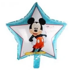 Balon folie Stea figurina Mickey Mouse , 45 x 45 cm,En-gros, 
