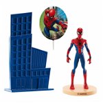 Set decor tort plastic Spiderman 3 buc, Balloon4Party
