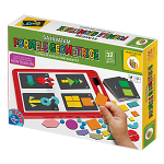 Joc Să învățăm formele geometrice - Joc educativ Montessori, D-Toys