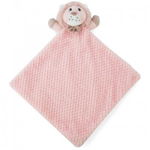 Paturica jucarie bebe model leu Soft Touch roz