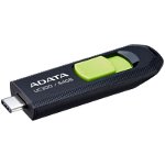 Stick USB A-DATA ACHO-UC300-64G-RBK, 64GB, USB-C (Negru/Verde)