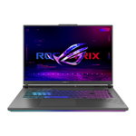 Laptop Gaming ASUS ROG Strix G18 G814JV cu procesor Intel® Core™ i9-13980HX pana la 5.60 GHz, 18", QHD+, IPS, 240Hz, 16GB, 2TB SSD, NVIDIA® GeForce RTX™ 4060 8GB GDDR6, No OS, Eclipse Gray