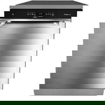 Masina de spalat vase independenta WHIRLPOOL WFO3T233P6.5X, 14 seturi, 10 programe, 60 cm, Clasa D, inox