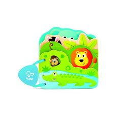 Carte din lemn Hape - Animale salbatice